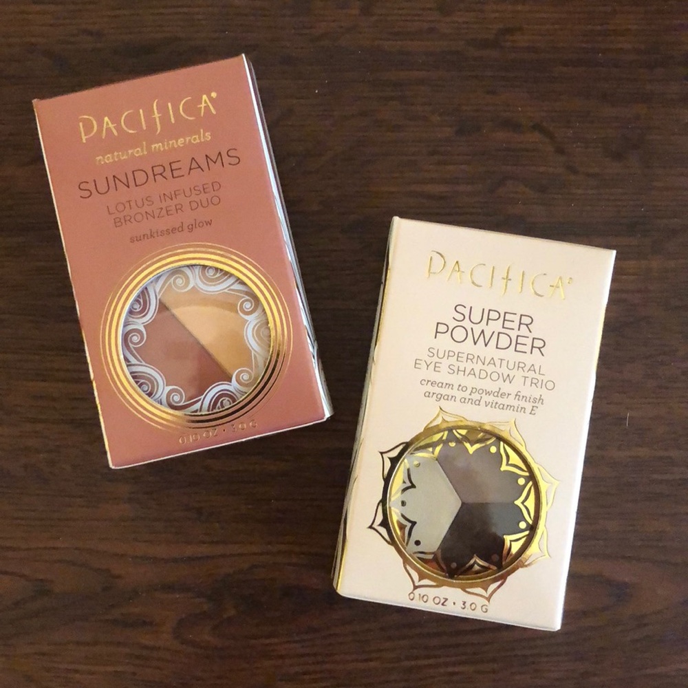Pacifica Beauty Eyeshadow Trio & Bronzer Duo